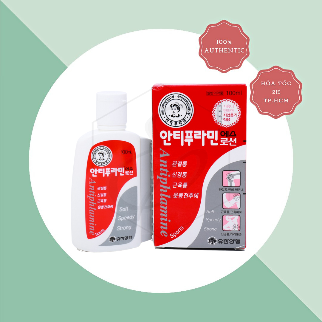 Dầu nóng xoa bóp Hàn Quốc Antiphlamine - 100ml